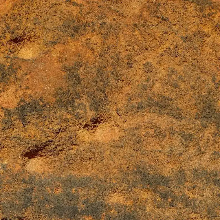 Golden brown natural sandstone surface